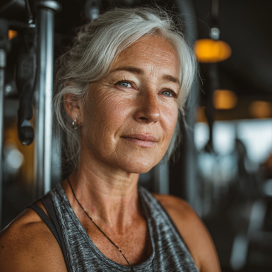 Grup de persoane active participând la o sesiune PowerFlow